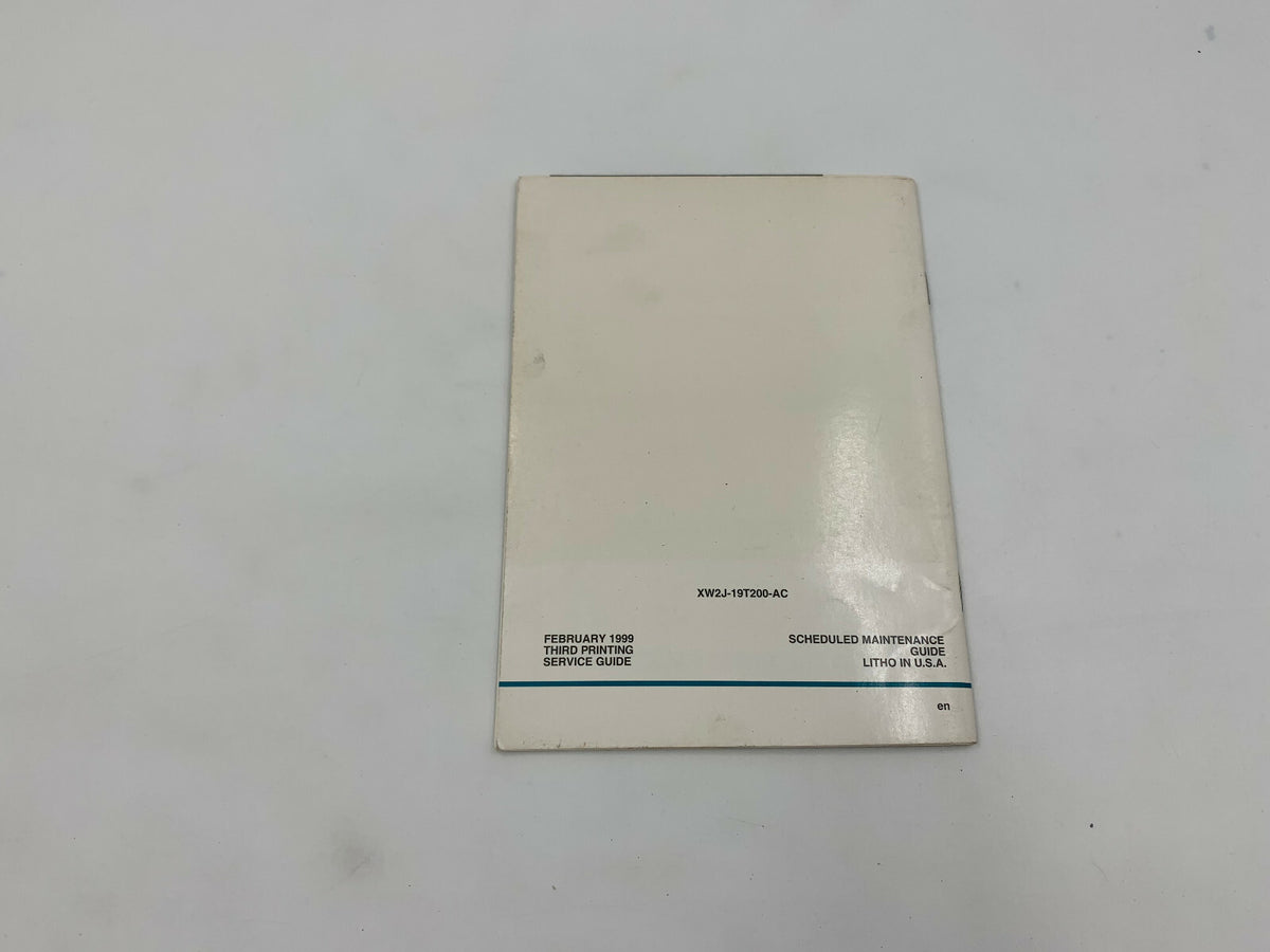 2000 Ford Windstar Owners Manual Set OEM D02B57003