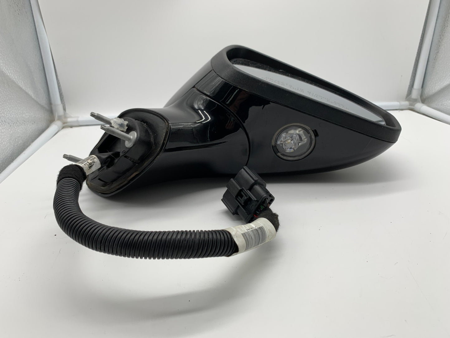 2019-2020 Ford Fusion Passenger Side View Power Door Mirror Black BSA C02B26005