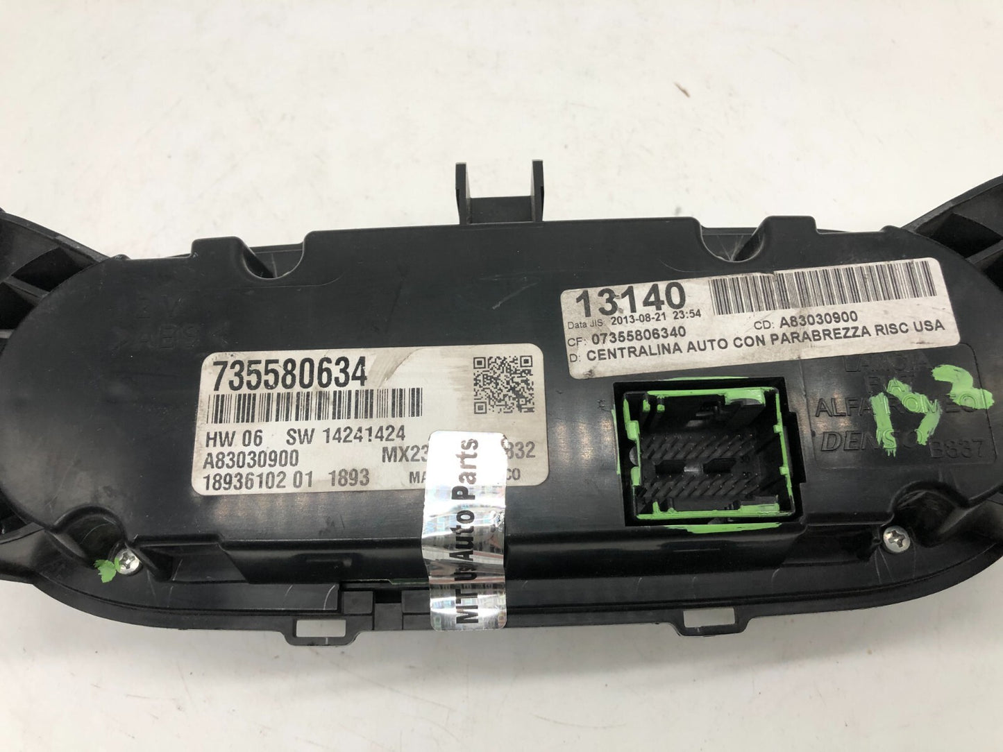 2014-2017 Fiat 500 AC Heater Climate Control Unit OEM C03B45059