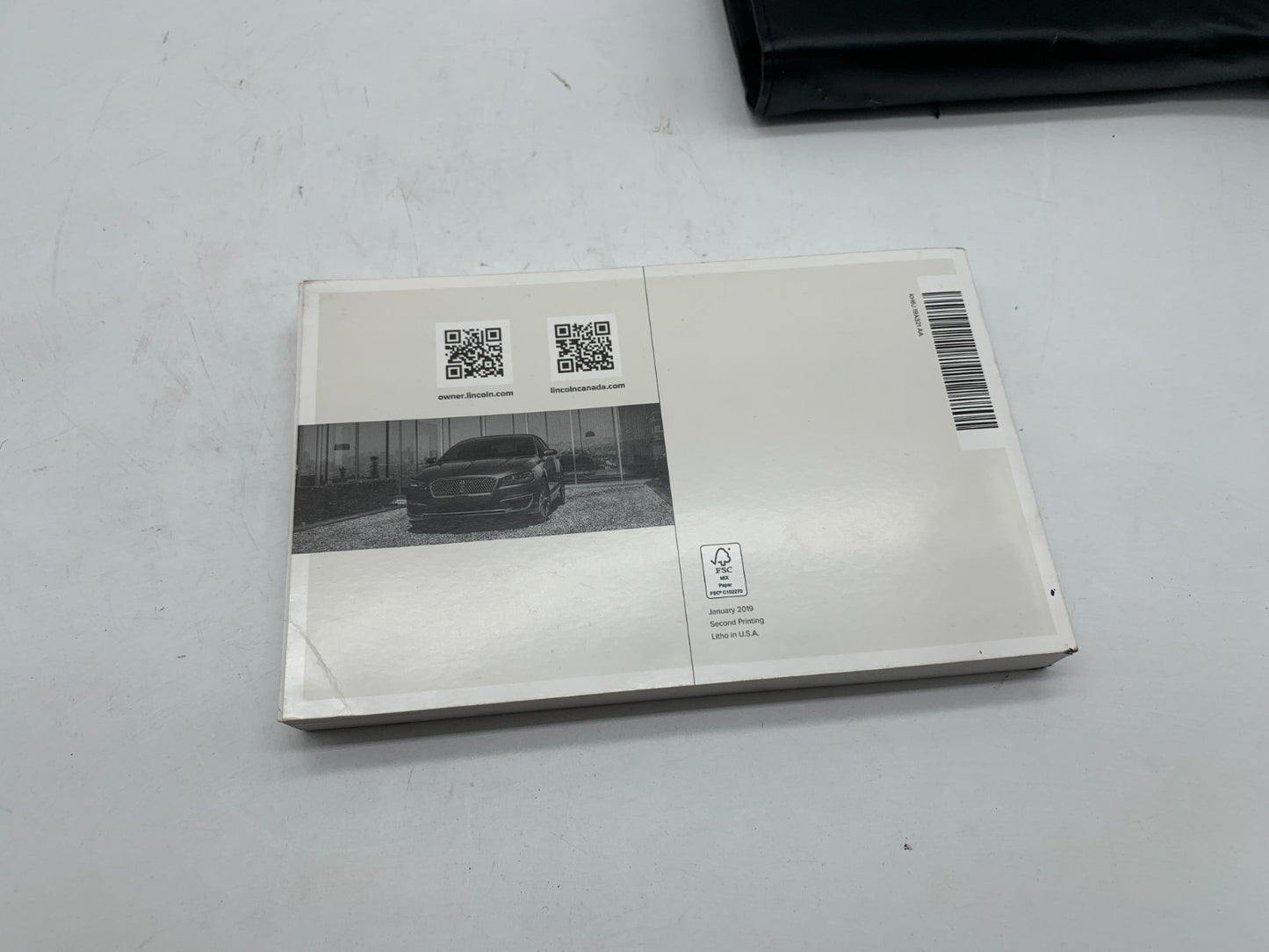 2019 Lincoln MKZ Owners Manual Set with Case OEM D03B50005