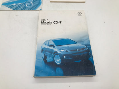 2007 Mazda CX-7 CX7 CX 7 Owners Manual Set OEM C03B32012