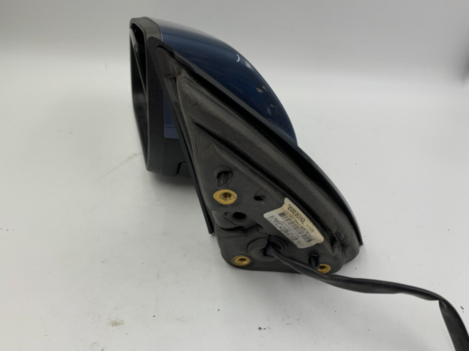 2010-2011 GMC Terrain Driver Side Power Door Mirror Blue OEM