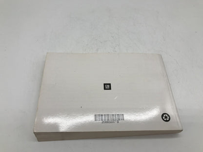 2011 Chevrolet Cruze Owners Manual OEM C03B32009