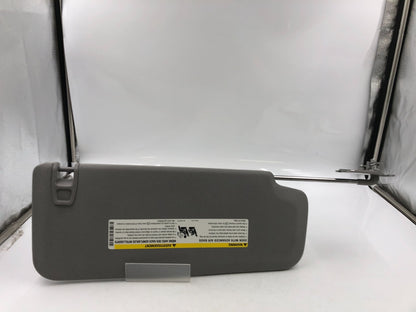 2014-2019 Chevrolet Silverado 1500 Driver Sun Visor Gray OEM A01B54027