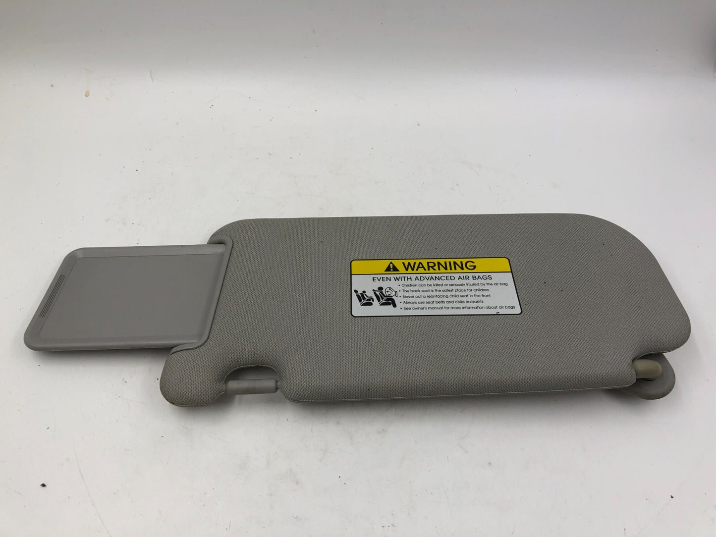 2010-2015 Hyundai Tucson Passenger Sun Visor Gray OEM A04B47040