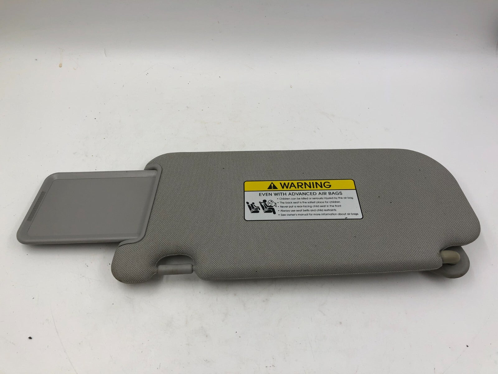 2010-2015 Hyundai Tucson Passenger Sun Visor Gray OEM A04B47040