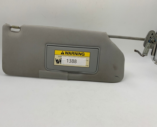 1999-2004 Honda Odyssey Passenger Sun Visor Illuminated Gray OEM D02B38023