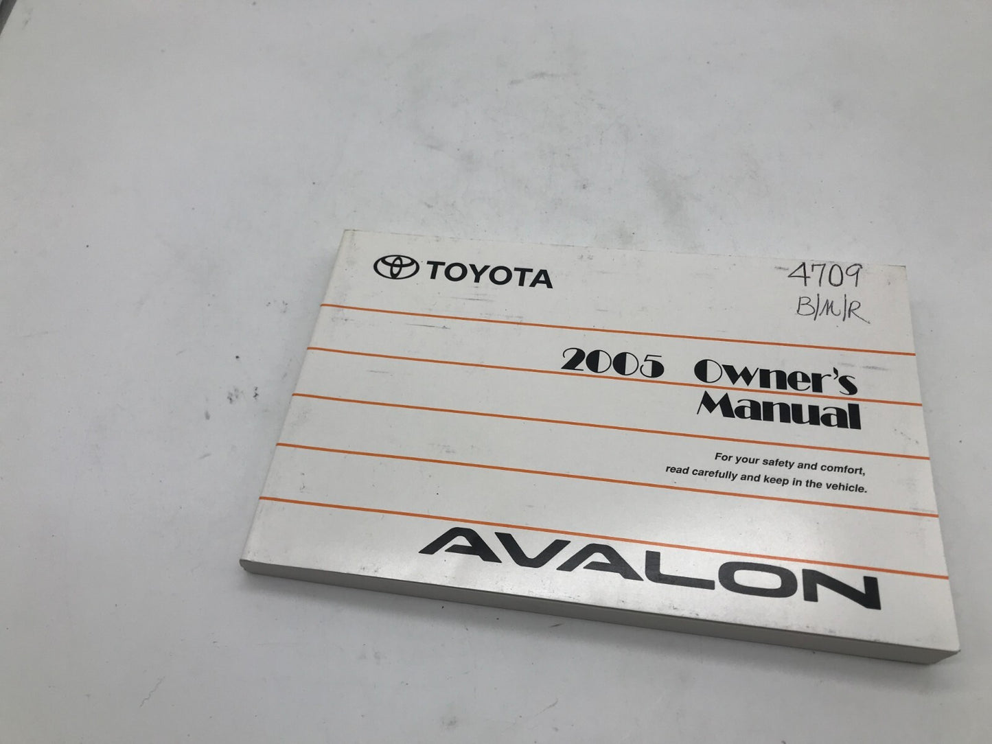 2005 Toyota Avalon Owners Manual Set OEM