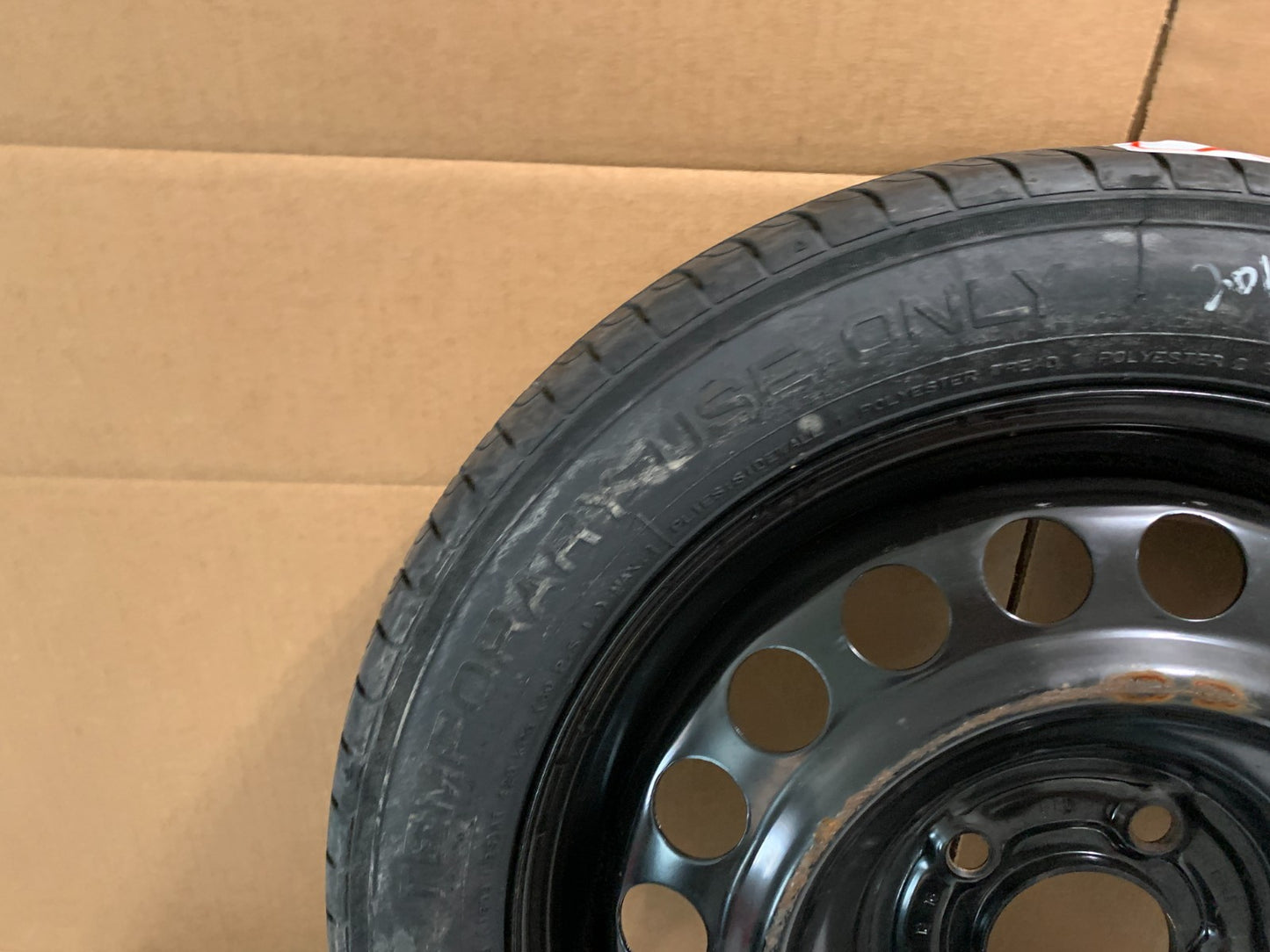 2016-2022 Chevrolet Malibu 16" Spare Tire Compact Donut T125/80R16