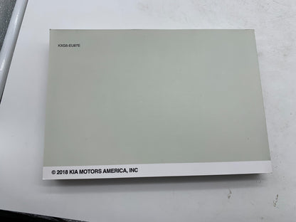 2019 Kia Sorento Owners Manual Set with Case OEM A04B01005