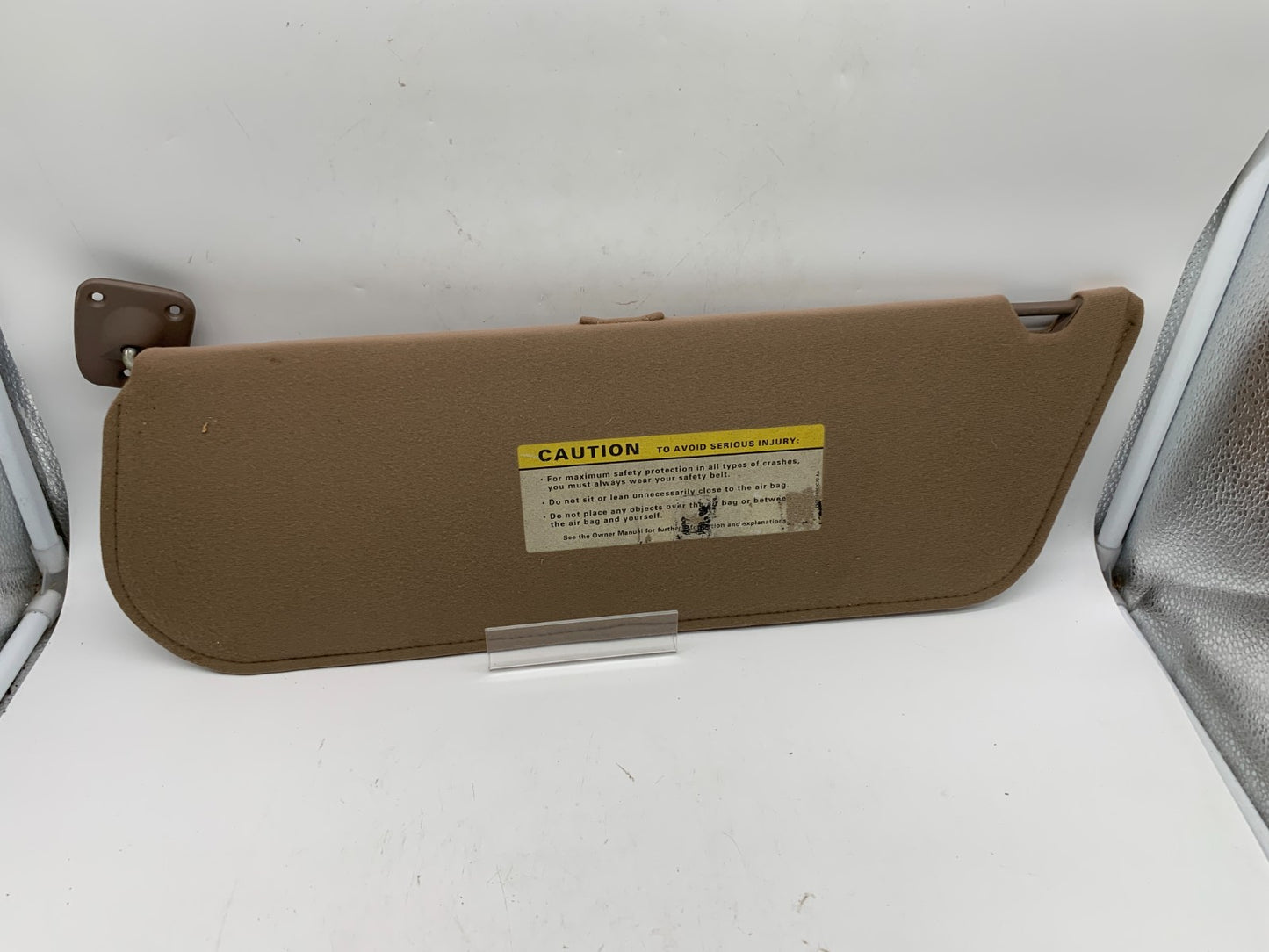 1987-1996 Ford F150 Passenger Sun Visor Brown OEM A04B42003