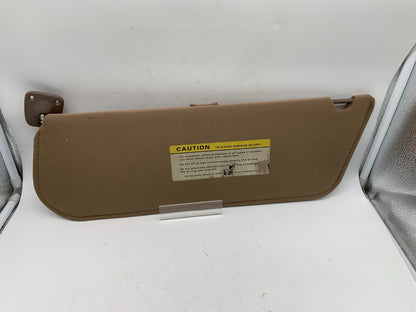 1987-1996 Ford F150 Passenger Sun Visor Brown OEM A04B42003