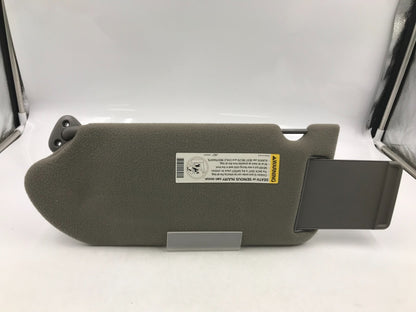2000-2005 Chevrolet Impala Passenger Sun Visor Gray Illuminated OEM D04B32081