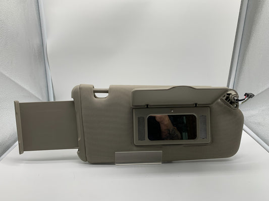2002-2005 Subaru Legacy Passenger Sun Visor Gray Illuminated OEM B04B37001