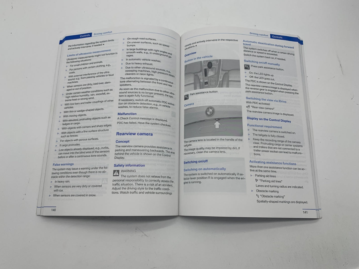 2017 BMW X1 Owners Manual Set with Case OEM C04B54005