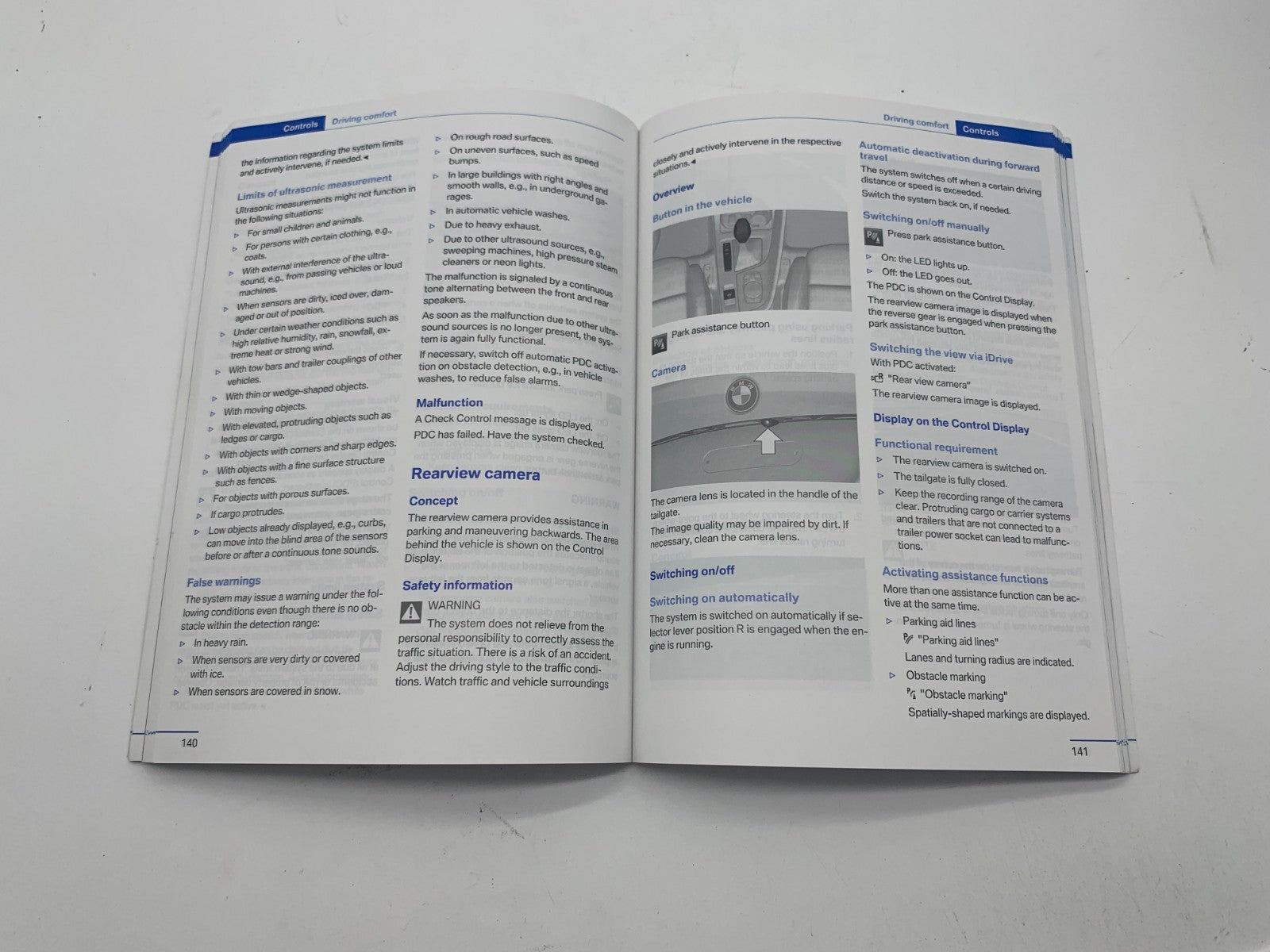 2017 BMW X1 Owners Manual Set with Case OEM C04B54005