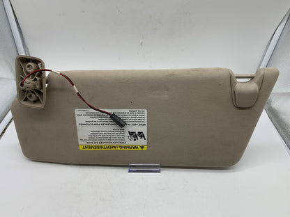 2009-2010 Ford F-150 F150 Passenger Sun Visor Gray Illiminated OEM B01B24007