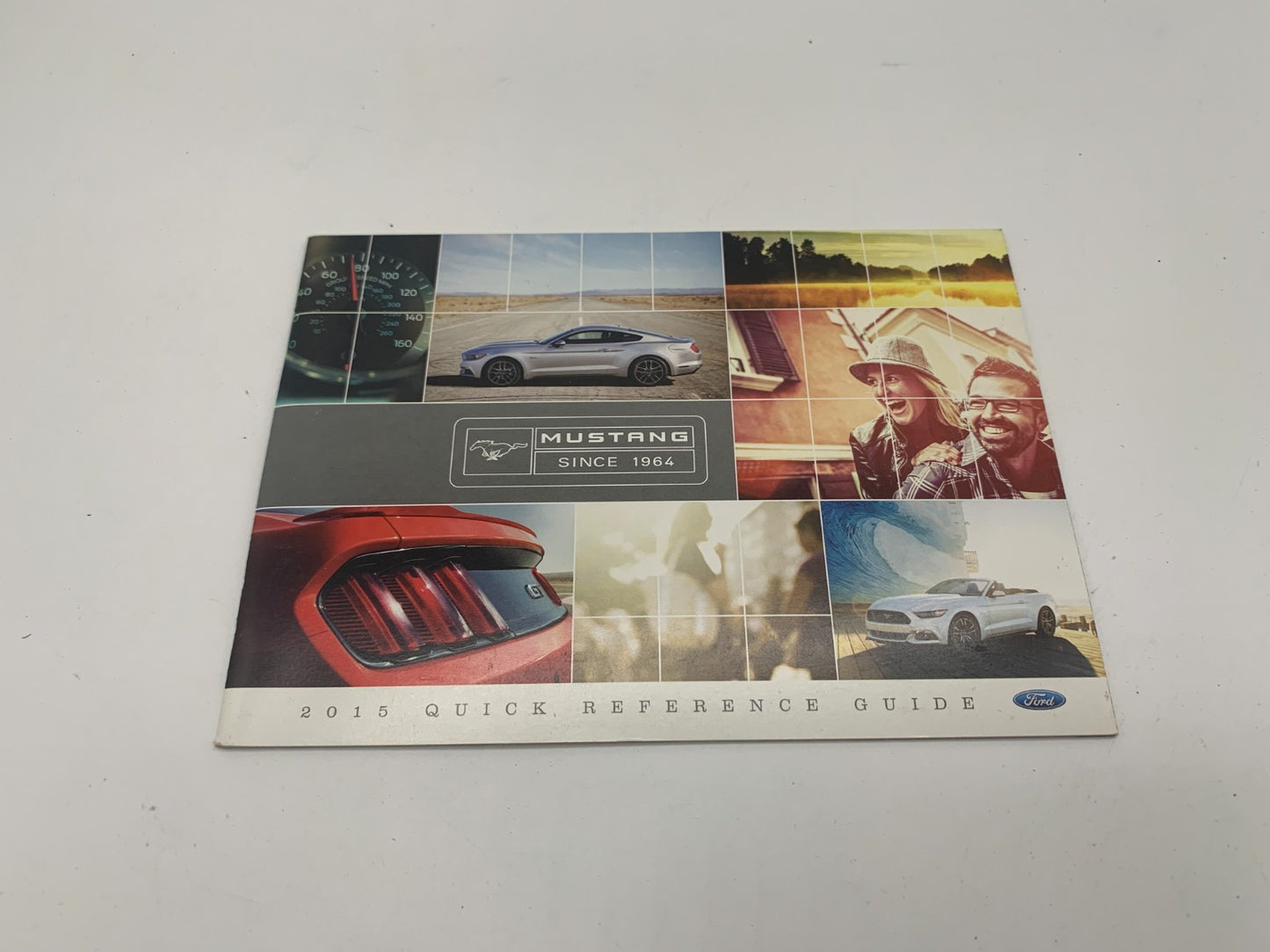2015 Ford Mustang Owners Manual Set with Case OEM R01B05027
