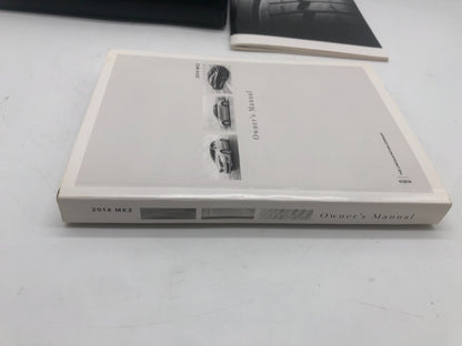 2014 Lincoln MKZ Owners Manual Set with Case OEM A02B08016