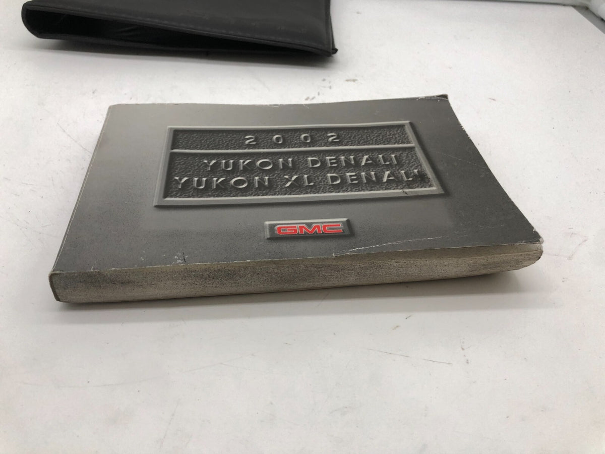 2002 GMC Yukon 1500 Owners Manual with Case OEM C01B53027