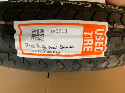 2012-2020 Dodge Grand Caravan 17" Spare Tire Compact Donut T145/80D17