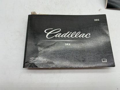 2012 Cadillac SRX Owners Manual Set with Case OEM A04B05015