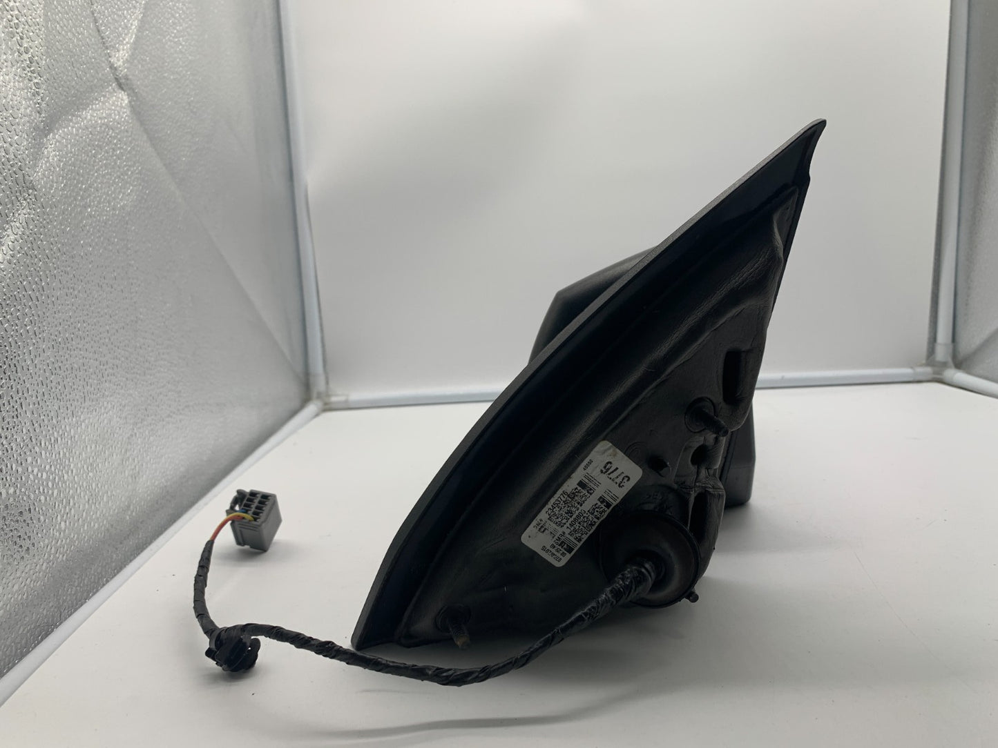 2009-2017 GMC Acadia Passenger Power Door Mirror Black OEM A01B18002