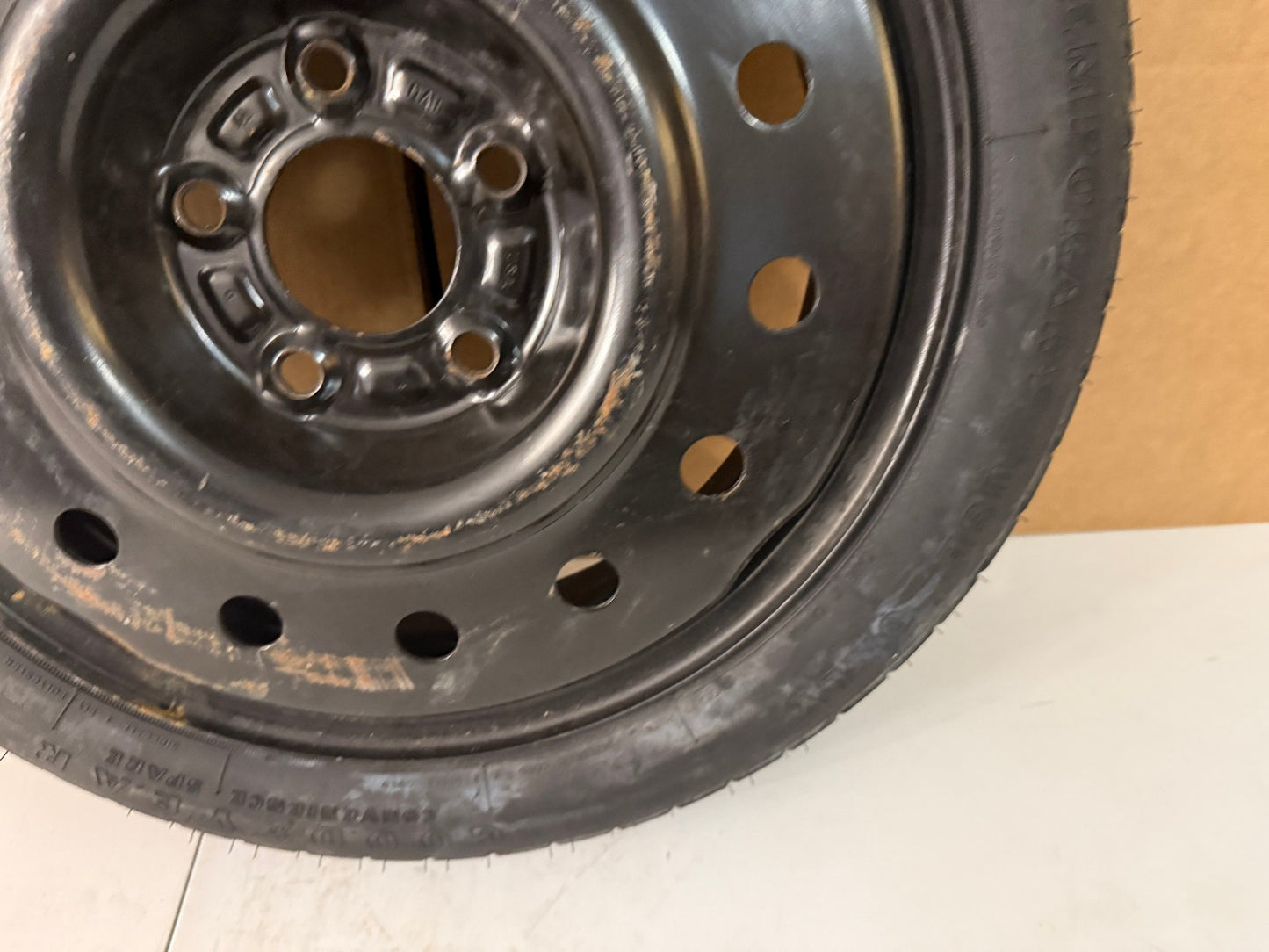 2003-2007 Cadillac CTS Spare Tire 16" Compact Donut with Jack Kit T125/70R16 OEM