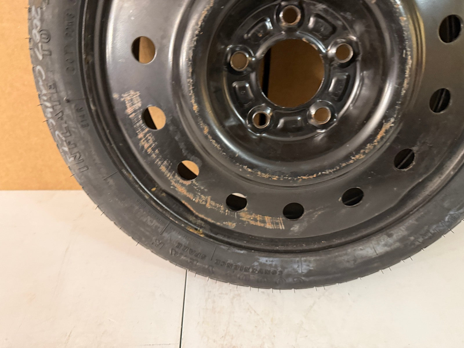 2003-2007 Cadillac CTS Spare Tire 16" Compact Donut with Jack Kit T125/70R16 OEM