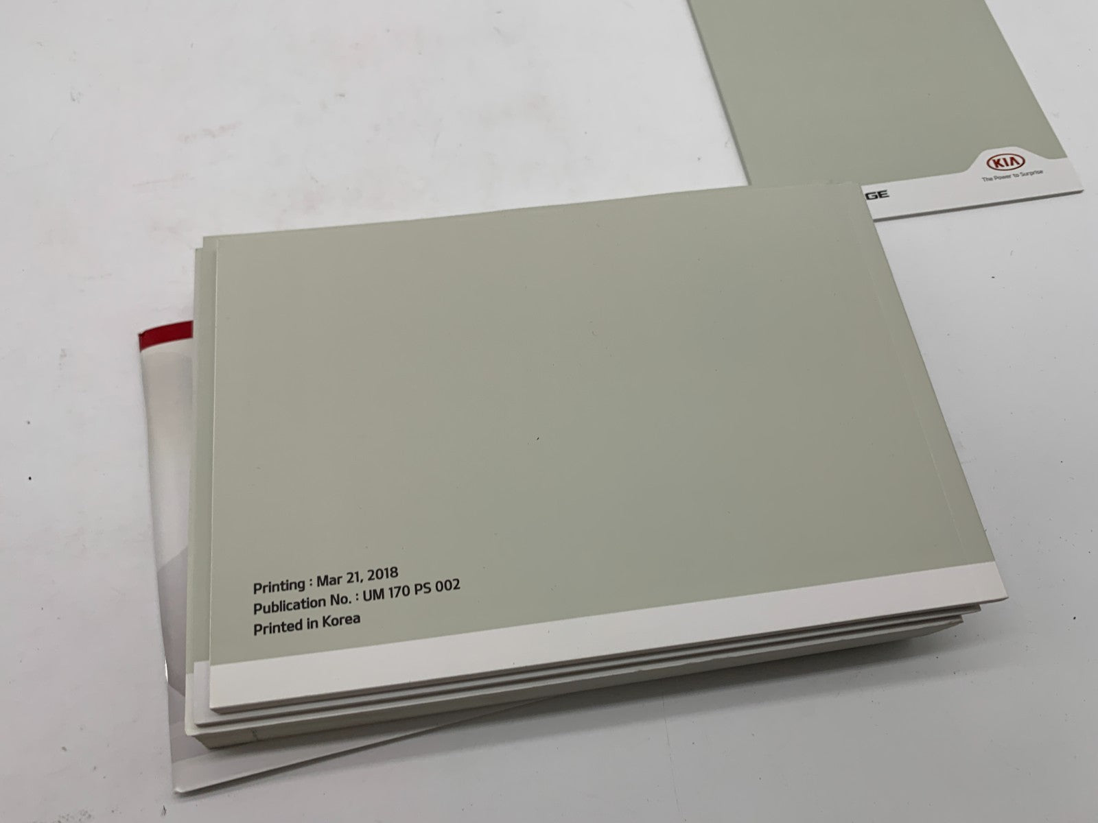 2020 Kia Sportage Owners Manual Set OEM B04B27011