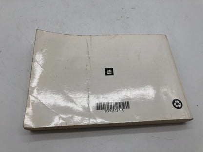 2009 Chevrolet Malibu Owners Manual OEM A01B20019