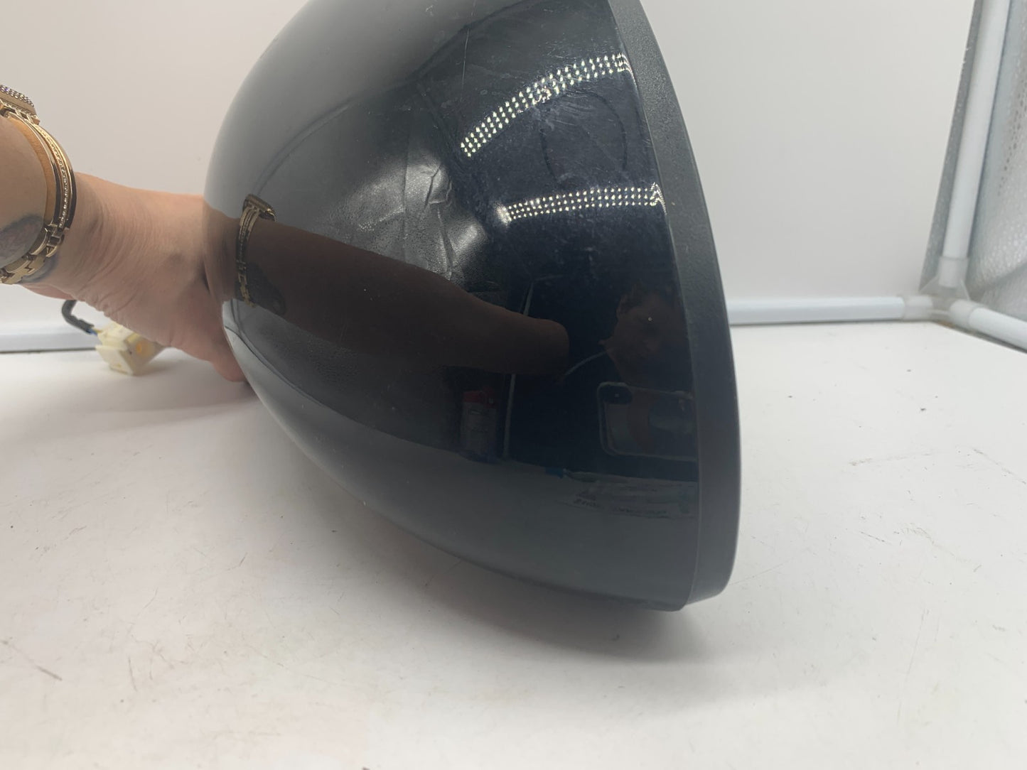 2020-2022 Hyundai Sonata Driver Side View Power Door Mirror Black OEM
