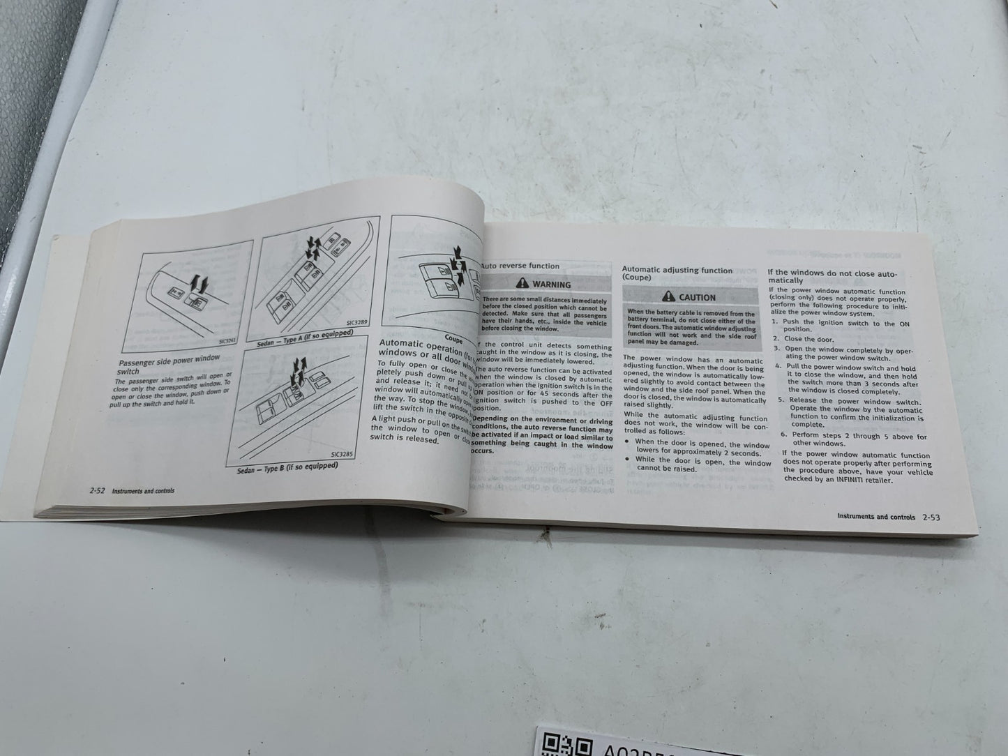 2015 Infiniti Q40 Q 40 Owners Manual Set OEM A01B01016
