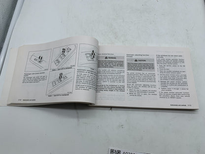 2015 Infiniti Q40 Q 40 Owners Manual Set OEM A01B01016