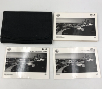 2014 Buick Verano Owners Manual Set with Case OEM C04B08008