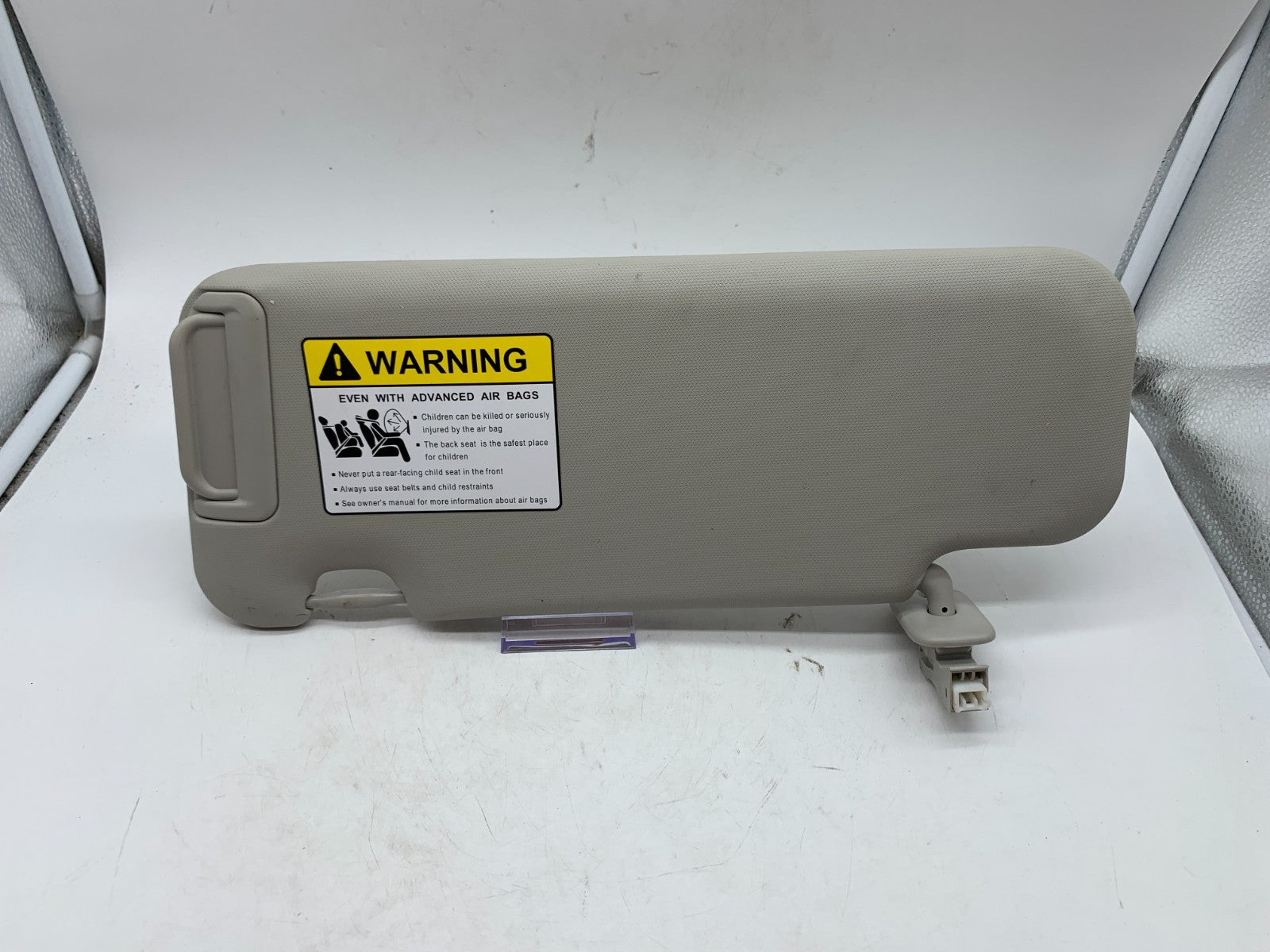 2014-2018 Mazda 3 Passenger Sun Visor Gray Illumination OEM B03B35002