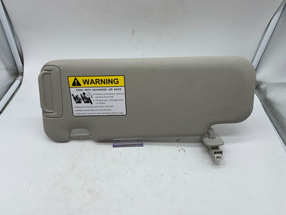 2014-2018 Mazda 3 Passenger Sun Visor Gray Illumination OEM B03B35002