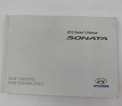2013 Hyundai Sonata Owners Manual OEM B04B33043