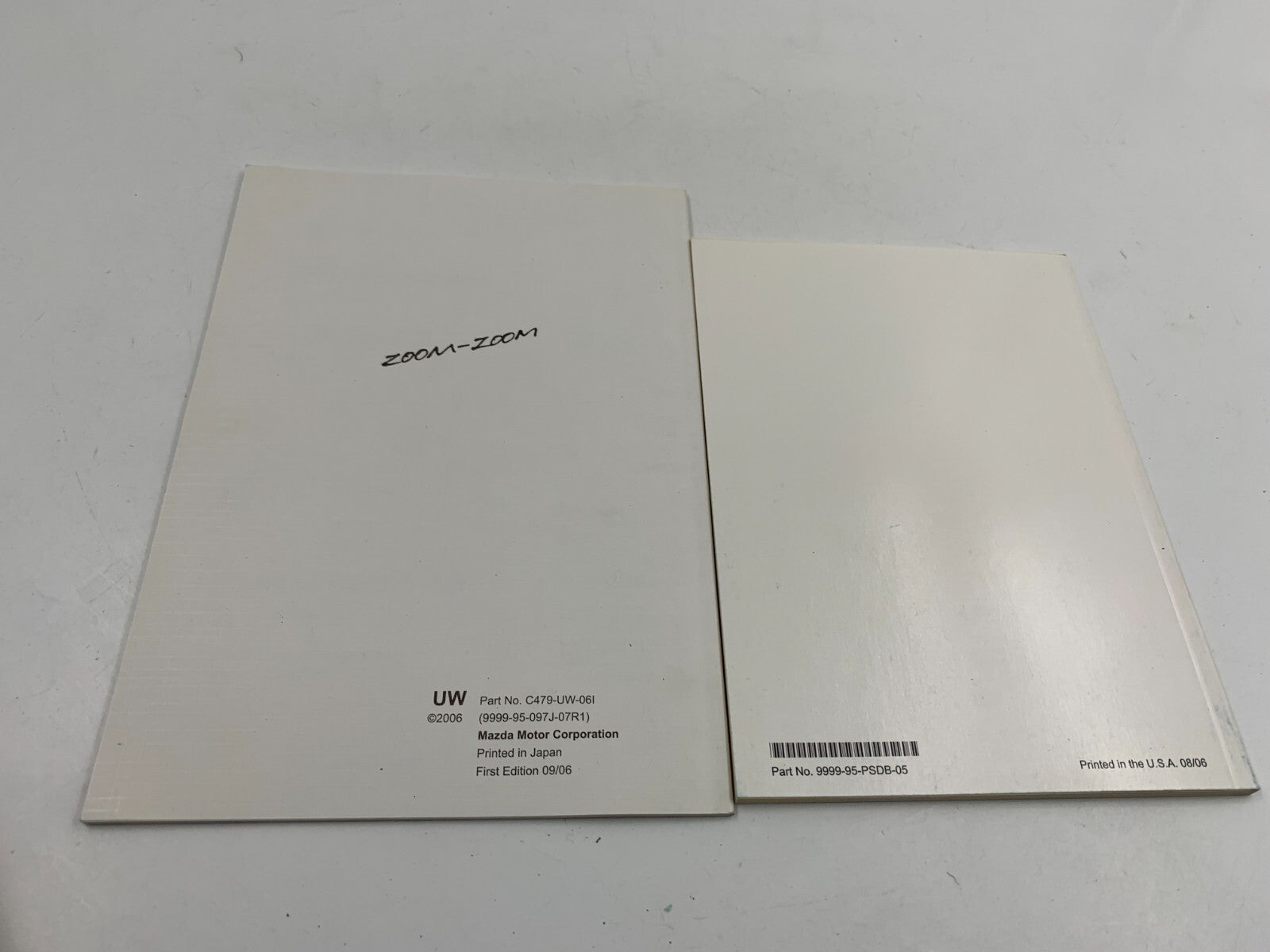 2007 Mazda 6 Owners Manual with Case OEM A03B47038