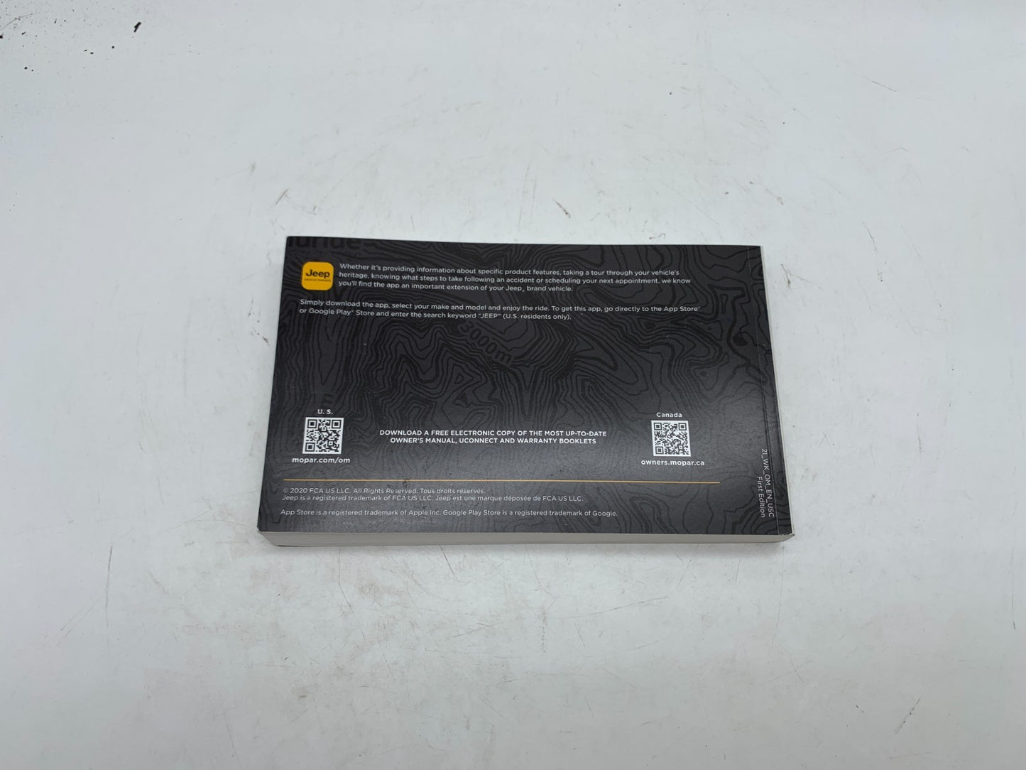 2021 Jeep Grand Cherokee Owners Manual OEM A03B43012