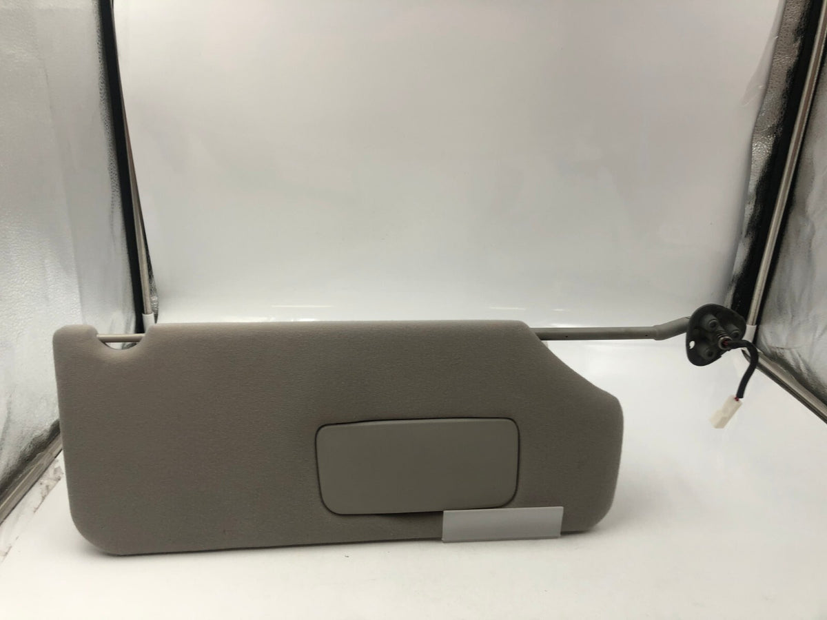 2011-2014 Toyota Sienna Passenger Sun Visor Gray Illuminated OEM C03B06056