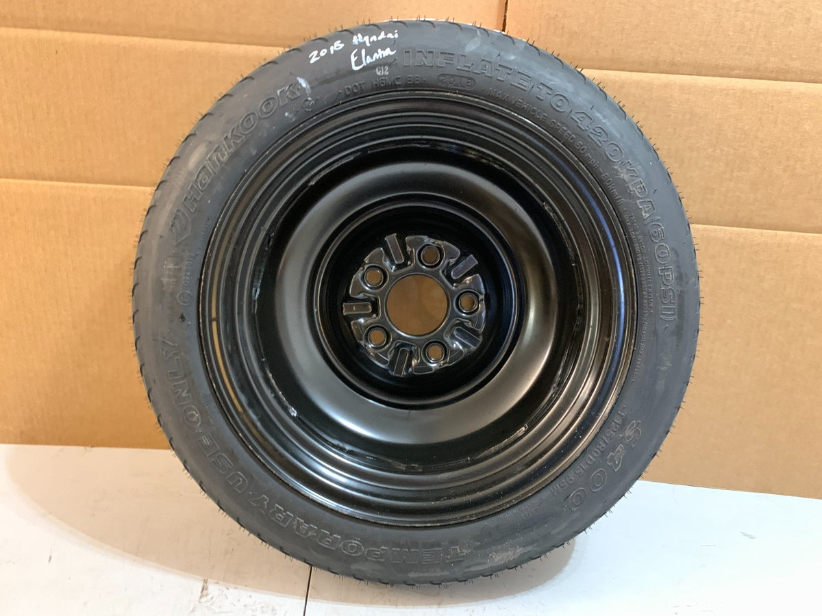 2013-2020 Hyundai Elantra 15" Spare Tire T125/80D15 Compact Donut