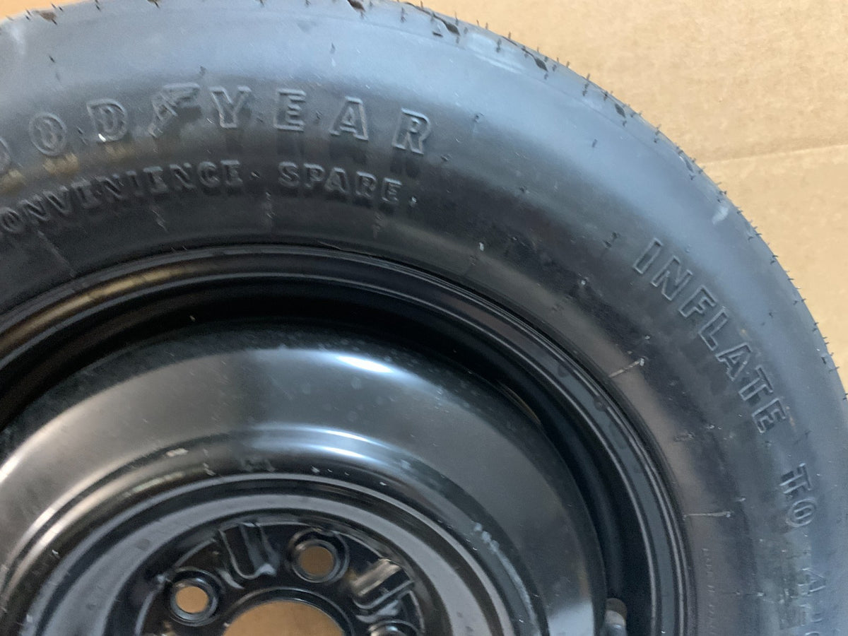 2011-2014 Chrysler 200 17" Spare Tire with Jack Kit Compact Donut T155/90D16