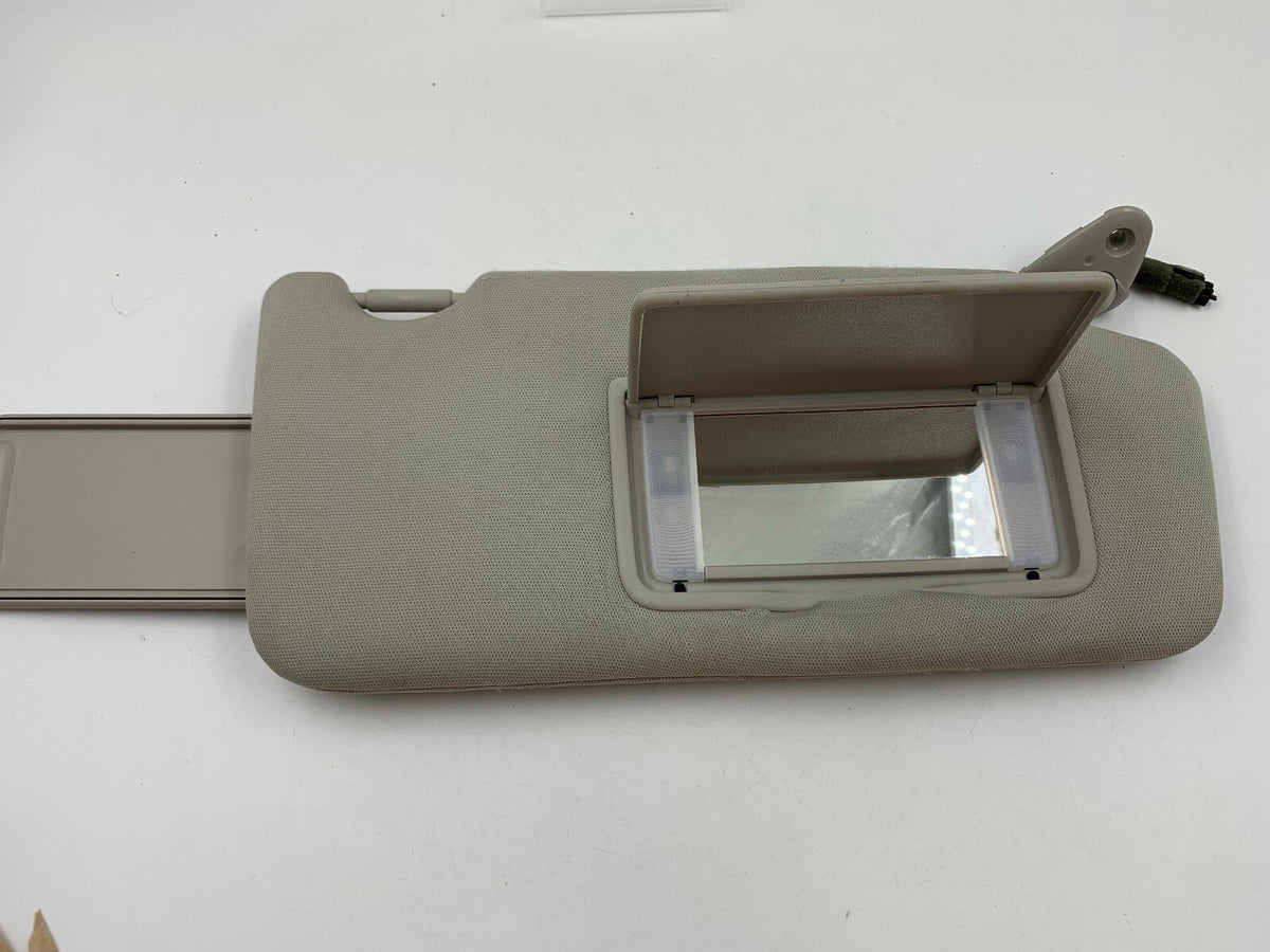 2010-2014 Subaru Legacy Passenger Sun Visor Illuminated OEM Gray