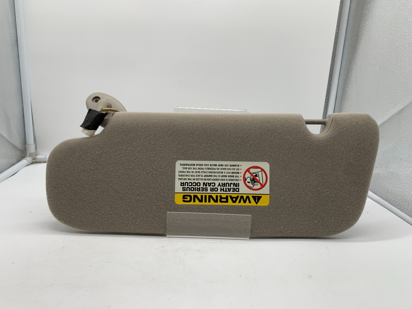 2002-2003 Jeep Liberty Passenger Sun Visor Gray Illumination OEM