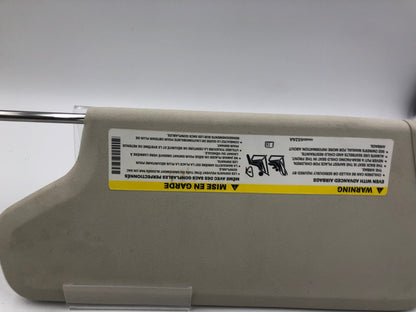 2009-2010 Dodge Journey Passenger Sun Visor Gray Illuminated OEM B04B22017