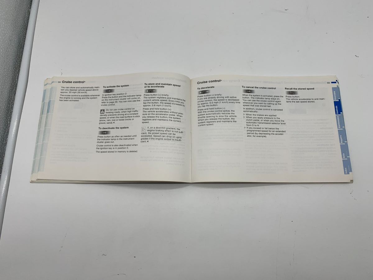 2001 BMW 320i Owners Manual Set OEM C03B26033