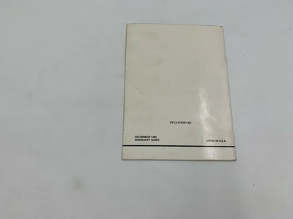 2000 Ford Windstar Owners Manual Set OEM D02B57003