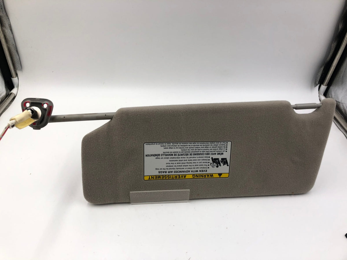 2005-2012 Toyota Avalon Passenger Sun Visor Gray Illuminated OEM C01B52024