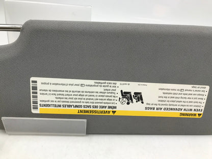 2016-2023 Chevrolet Malibu Passenger Sun Visor Illuminated OEM B02B05044